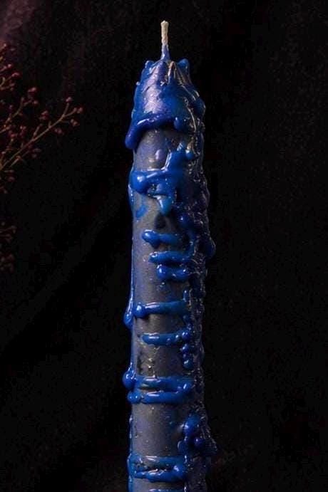 Kraken Banishing Candle: Anointed Ritual, Hex Breaking, Banish Negativity, Spell Witch Candle