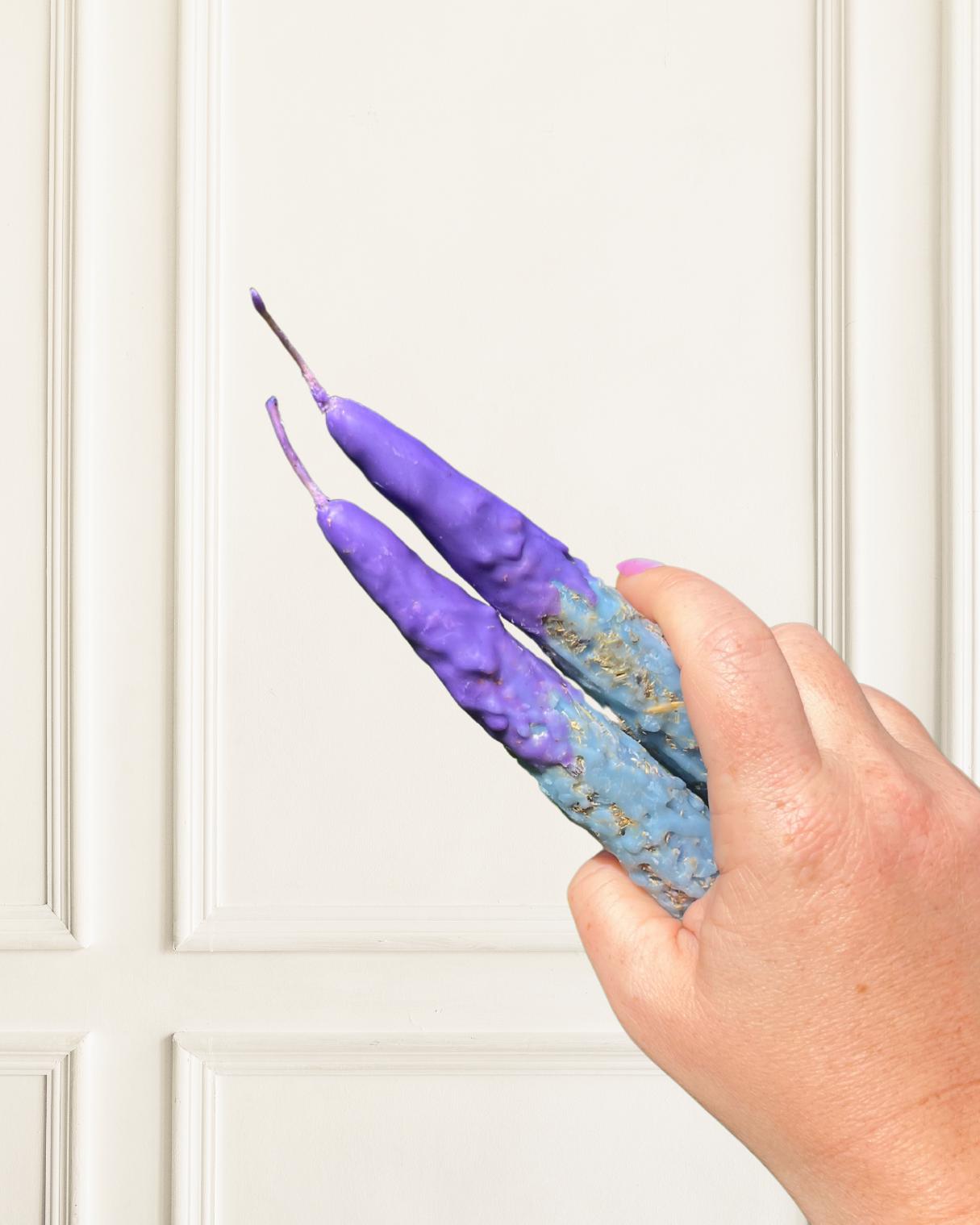 Serenity Beeswax Candle: Lavender & Herbal Ritual Candle