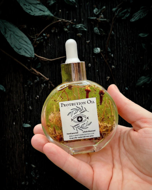 Protection Oil | Body Oil | Essential Oils Perfume |  Evil Eye Oil | Ritual Oil | Anointing Oil | Protection Spell | Witchcraft Tools