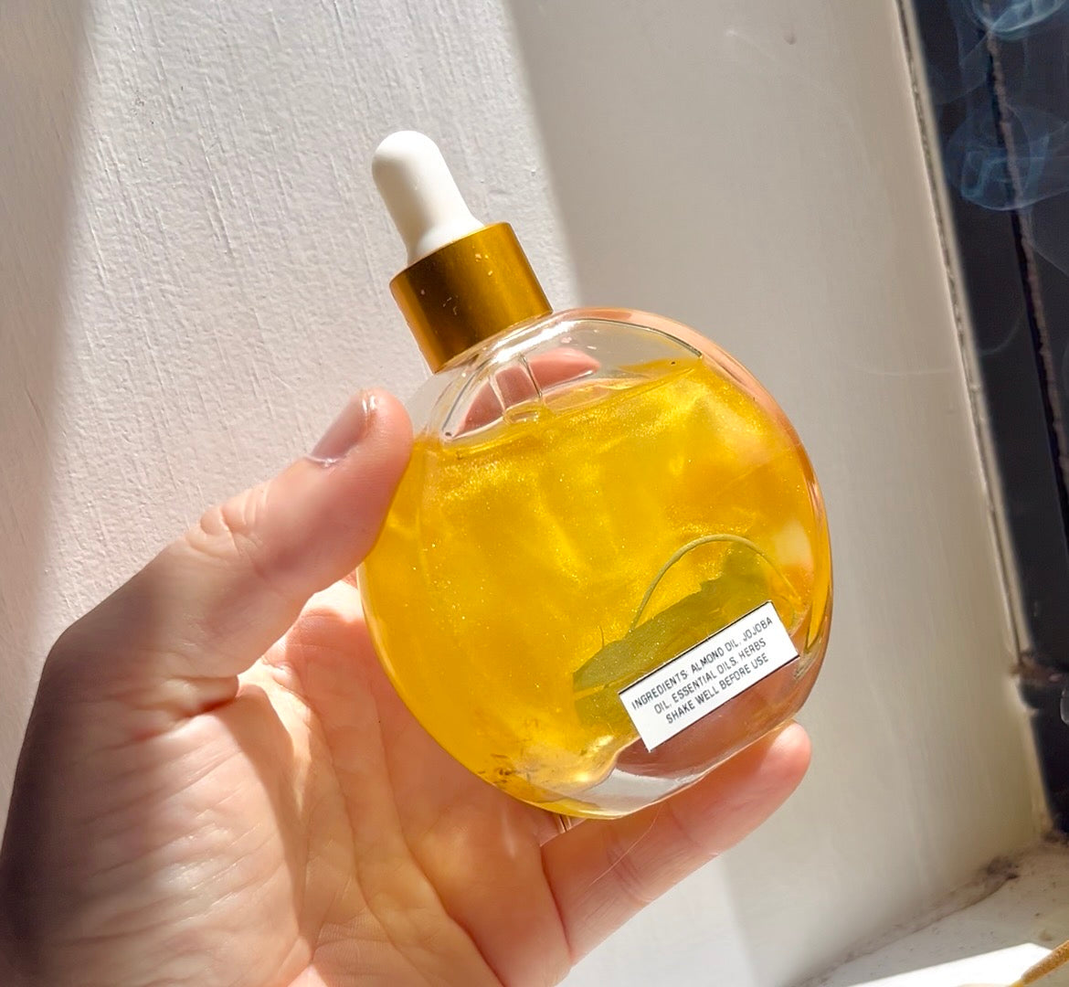 Success Anointing Oil: Hand Poured Ritual Oil with Herbs