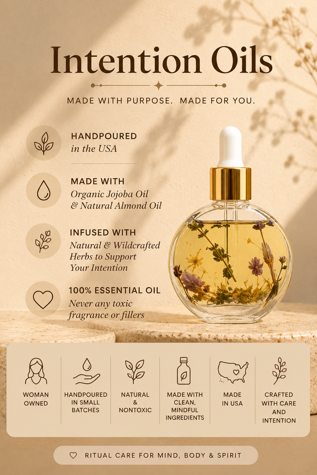 Road Opener Oil: Organic Essential Oils, Witch Ritual Anointing Oil
