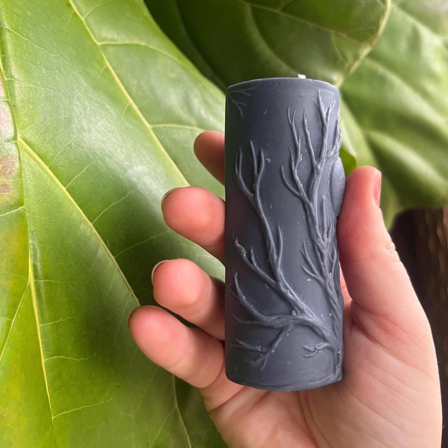 Moon Phase Beeswax Pillar Candle | Astrology Altar & Decor