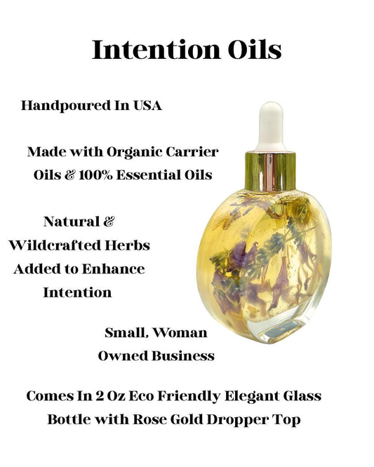 Success Anointing Oil: Hand Poured Ritual Oil with Herbs - 2 oz