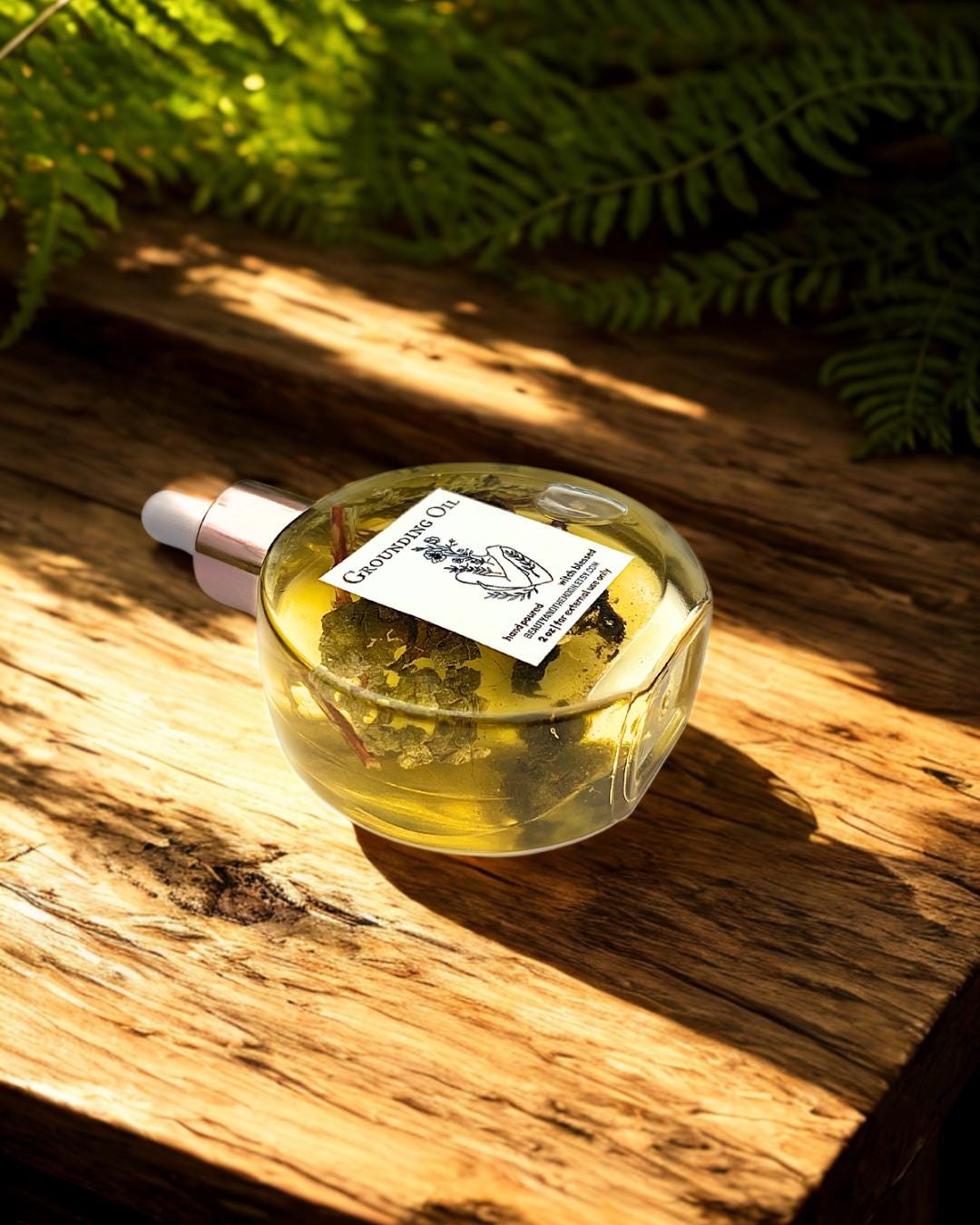 Grounding Oil | Patchouli Cedarwood Anointing Oil | Witchcraft Ritual Earth Connection