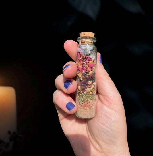 Love Spell Jar: 8-Layer Attraction Charm - Witch Blessed