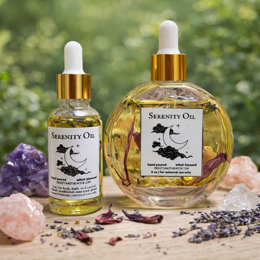 Serenity Oil | Lavender, Chamomile and Vanilla | Relaxation, Sleep and Meditation