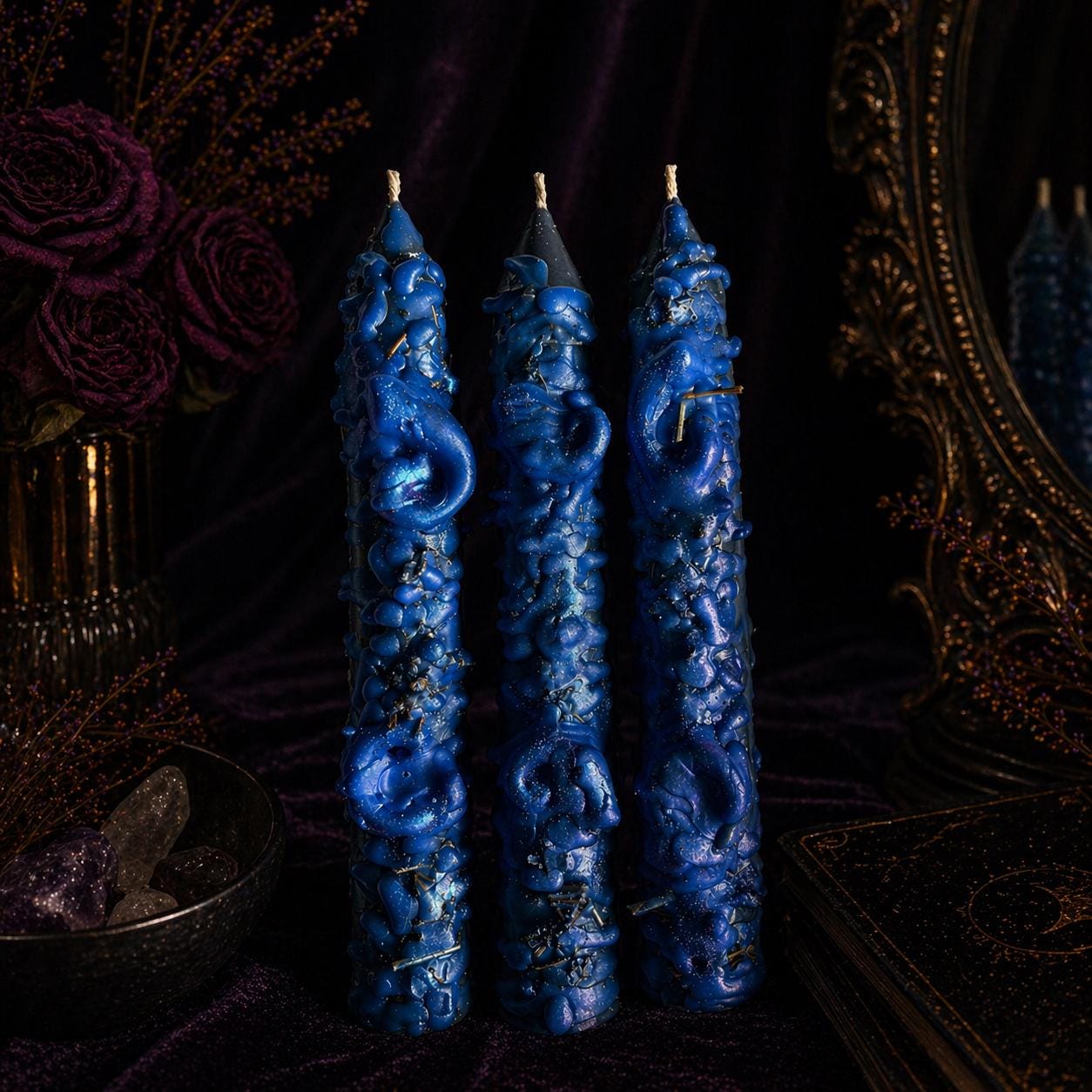 Kraken Banishing Candle: Anointed Ritual, Hex Breaking, Banish Negativity, Spell Witch Candle