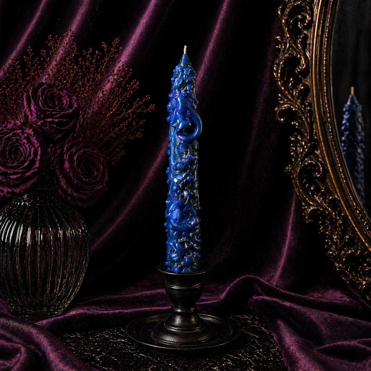 Kraken Banishing Candle: Anointed Ritual, Hex Breaking, Banish Negativity, Spell Witch Candle