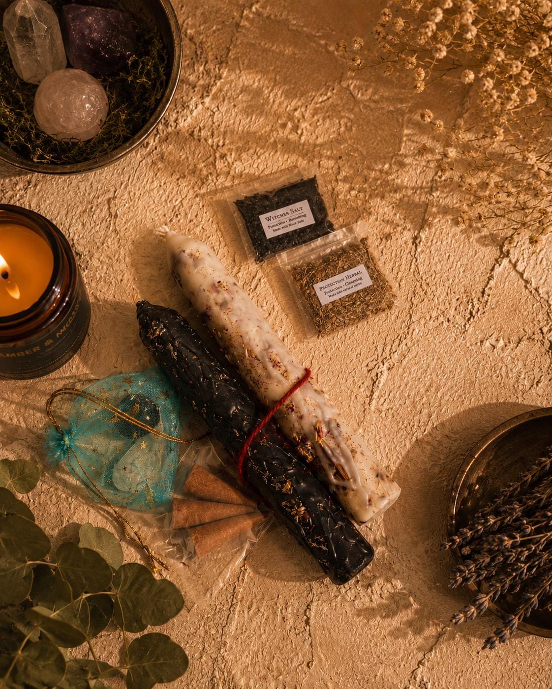 Cord Cutting Ritual Spell Kit: Energy Release and Protection | Witch Altar Tools